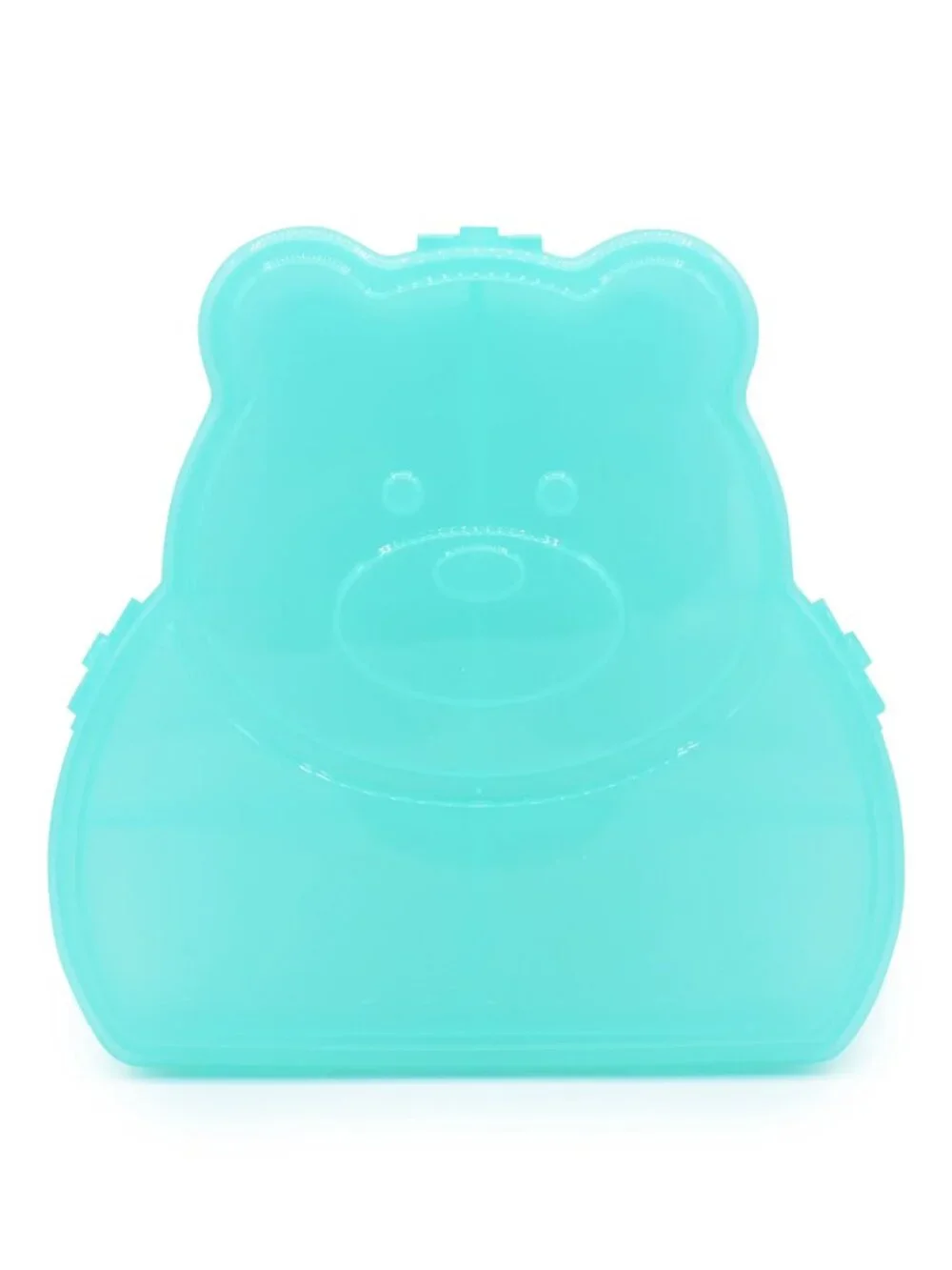 Melii Bear Shape Snackle Box With 6 Adjustable Compartments on-the-go!, NWT